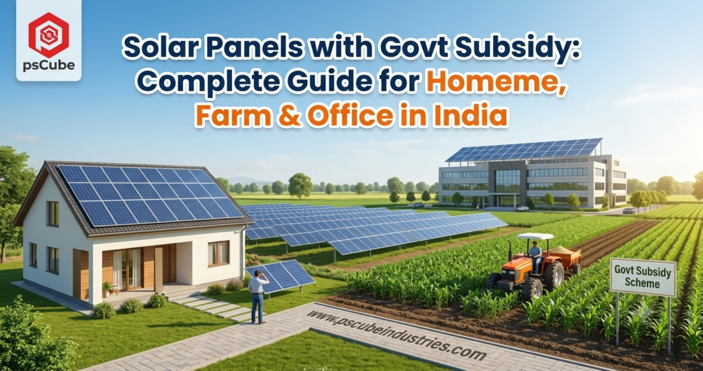 Solar Panels with Govt Subsidy: Complete Guide for Home